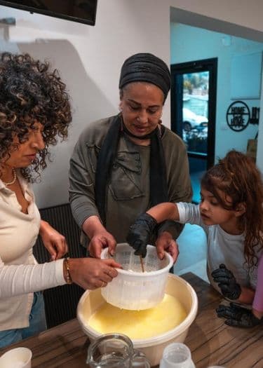 Cheesemaking Workshop at the Dugma Dairy Farm