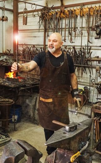 Collaborative Workshop with Blacksmith Walied Khoury